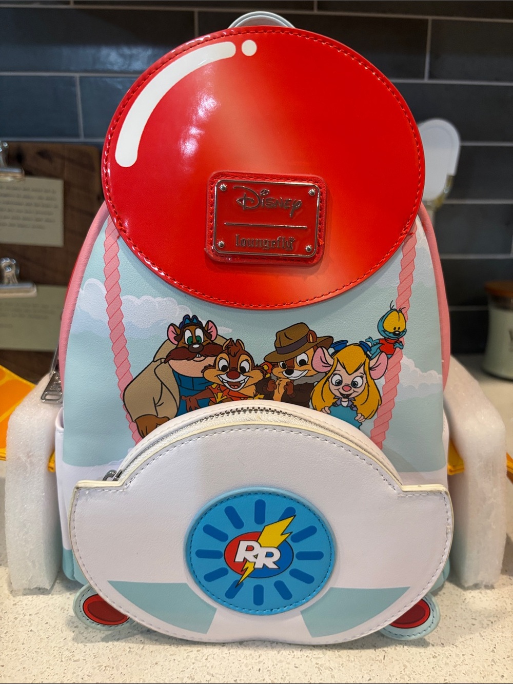 Loungefly Chip 'n' Dale Rescue Rangers Mini Backpack NWT - Picture 2 of 6